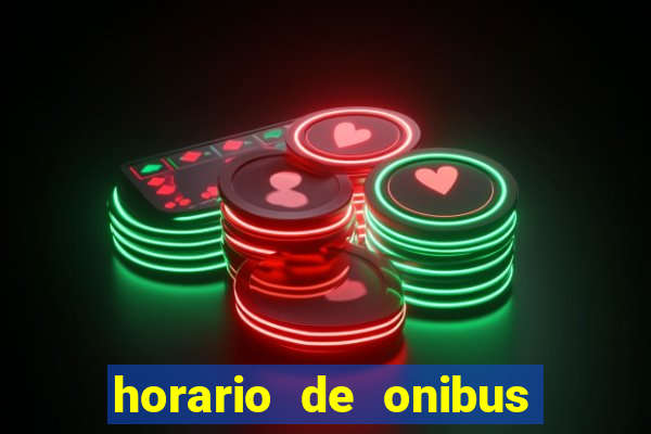 horario de onibus santos dumont x juiz de fora